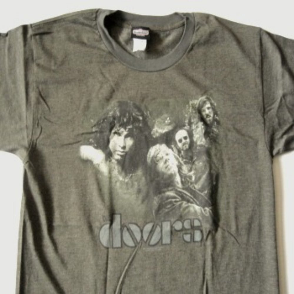 The Doors No One Here Ringer T-shirt (XL)